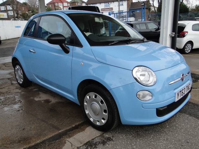 Fiat 500 1.2 Pop 3dr [Start Stop] Hatchback Petrol Blue