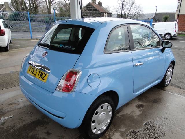 2013 Fiat 500 1.2 Pop 3dr [Start Stop]