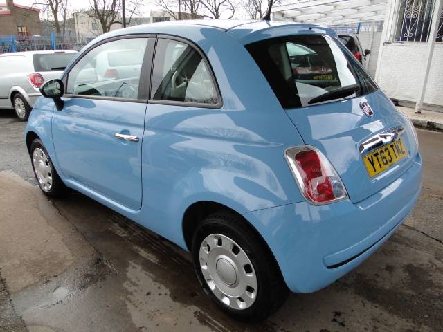 2013 Fiat 500 1.2 Pop 3dr [Start Stop]