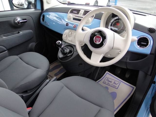 2013 Fiat 500 1.2 Pop 3dr [Start Stop]