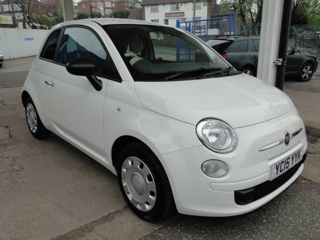 Fiat 500 1.2 Pop 3dr [Start Stop] Hatchback Petrol White