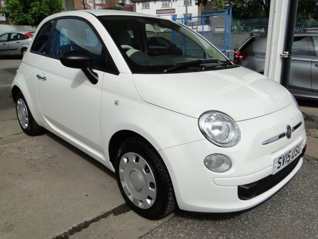 Fiat 500 1.2 Pop 3dr [Start Stop] Hatchback Petrol White