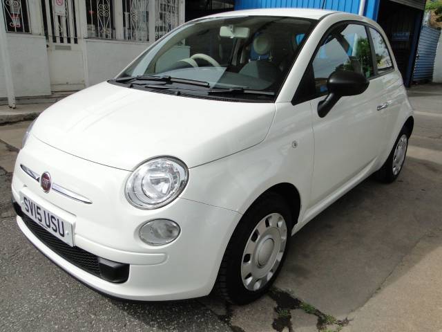 2015 Fiat 500 1.2 Pop 3dr [Start Stop]