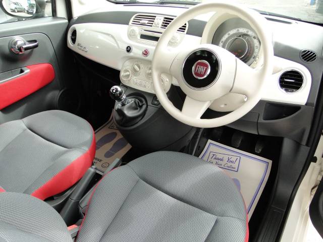 2015 Fiat 500 1.2 Pop 3dr [Start Stop]