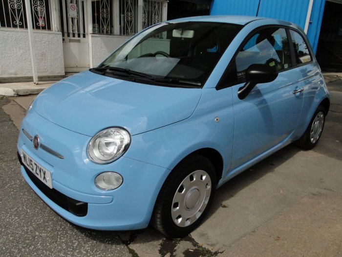 Fiat 500 1.2 Pop 3dr [Start Stop] Hatchback Petrol Blue