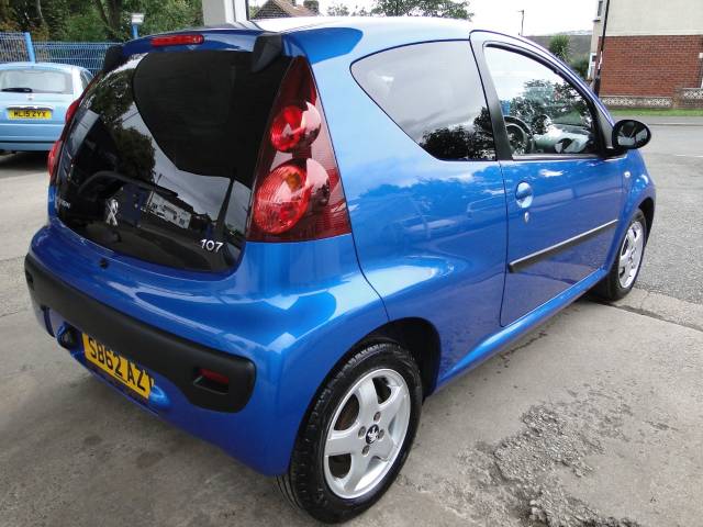 2012 Peugeot 107 1.0 Allure 3dr