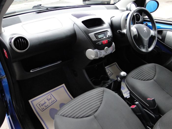 Peugeot 107 1.0 Allure 3dr Hatchback Petrol Blue