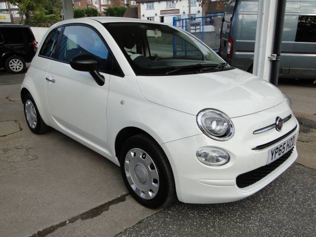 Fiat 500 1.2 Pop 3dr Hatchback Petrol White