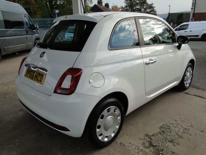 Fiat 500 1.2 Pop 3dr Hatchback Petrol White